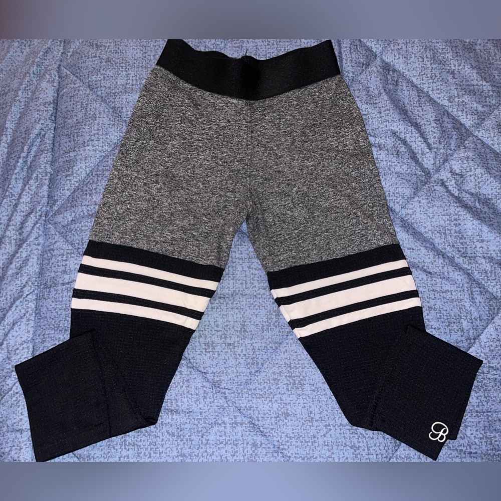 Bombshell Sportswear Heather Thigh Highs in Black